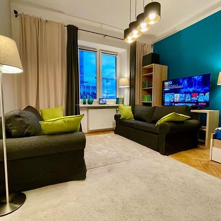 Apartmán Super Square Metro X2 Fast Wifi 55'Tv Netflix Hbo Appletv+ Amazontv Varšava Exteriér fotografie