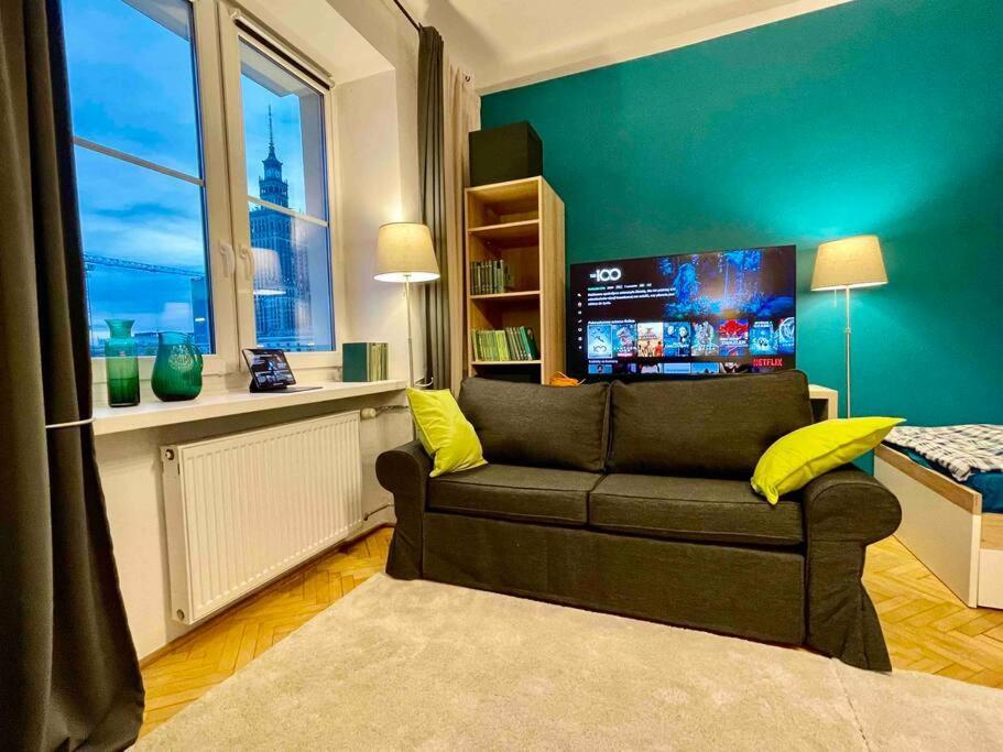 Apartmán Super Square Metro X2 Fast Wifi 55'Tv Netflix Hbo Appletv+ Amazontv Varšava Exteriér fotografie