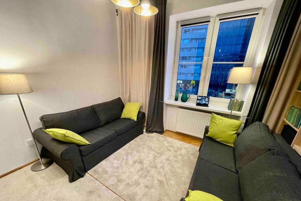 Apartmán Super Square Metro X2 Fast Wifi 55'Tv Netflix Hbo Appletv+ Amazontv Varšava Exteriér fotografie