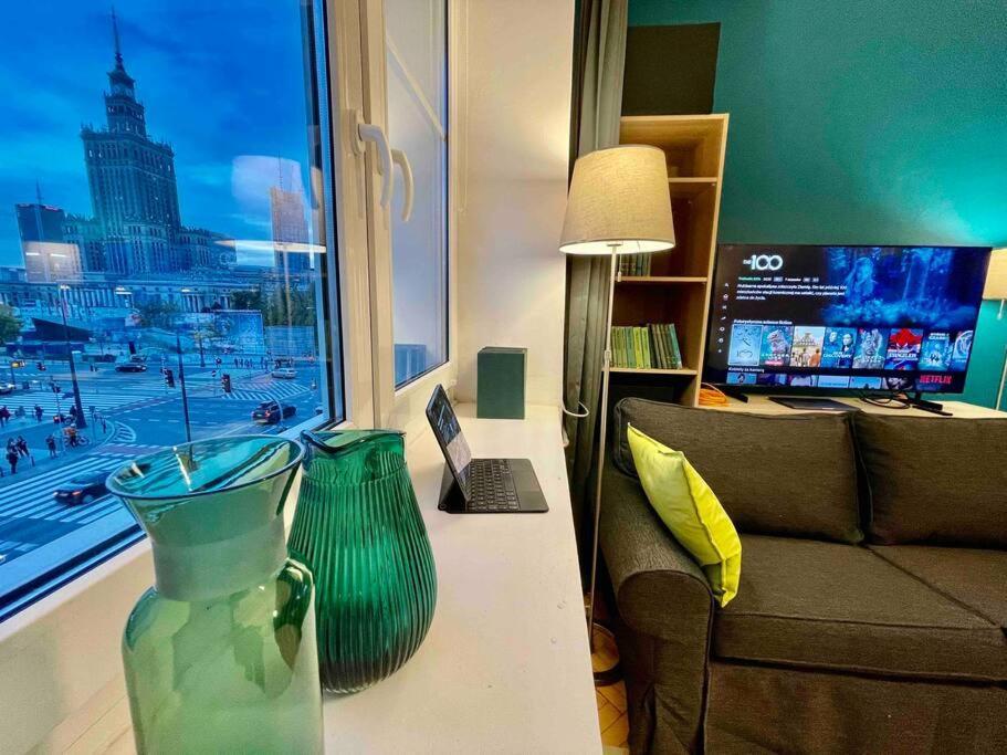 Apartmán Super Square Metro X2 Fast Wifi 55'Tv Netflix Hbo Appletv+ Amazontv Varšava Exteriér fotografie