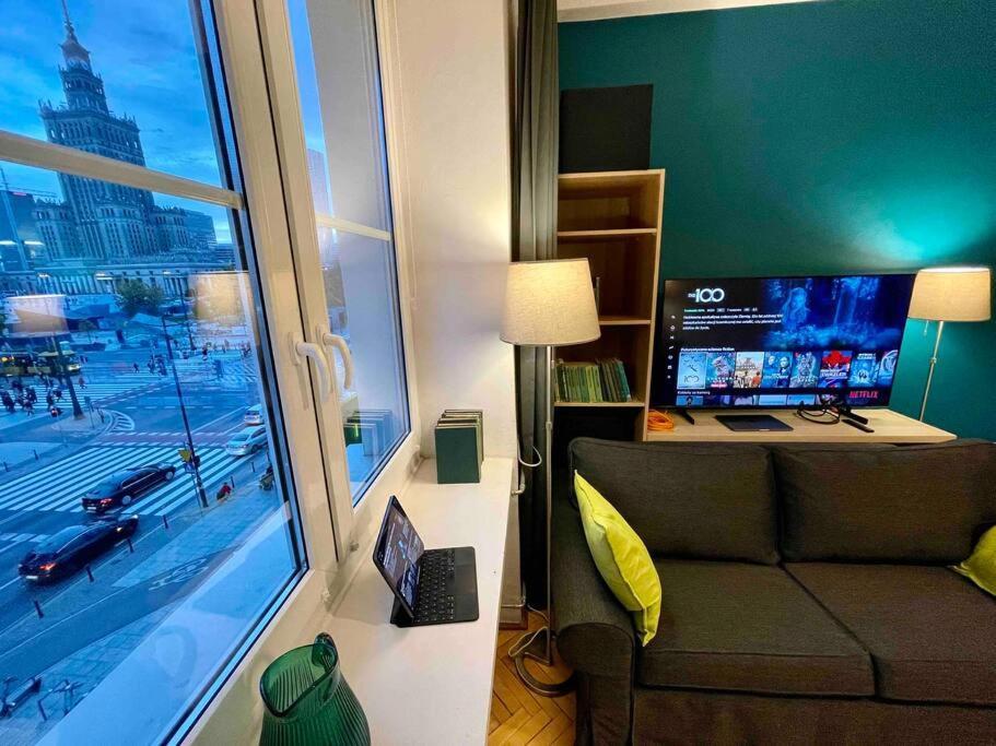 Apartmán Super Square Metro X2 Fast Wifi 55'Tv Netflix Hbo Appletv+ Amazontv Varšava Exteriér fotografie