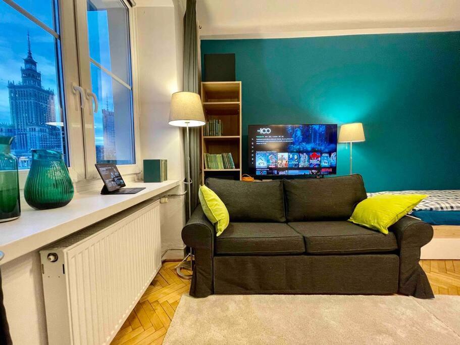 Apartmán Super Square Metro X2 Fast Wifi 55'Tv Netflix Hbo Appletv+ Amazontv Varšava Exteriér fotografie